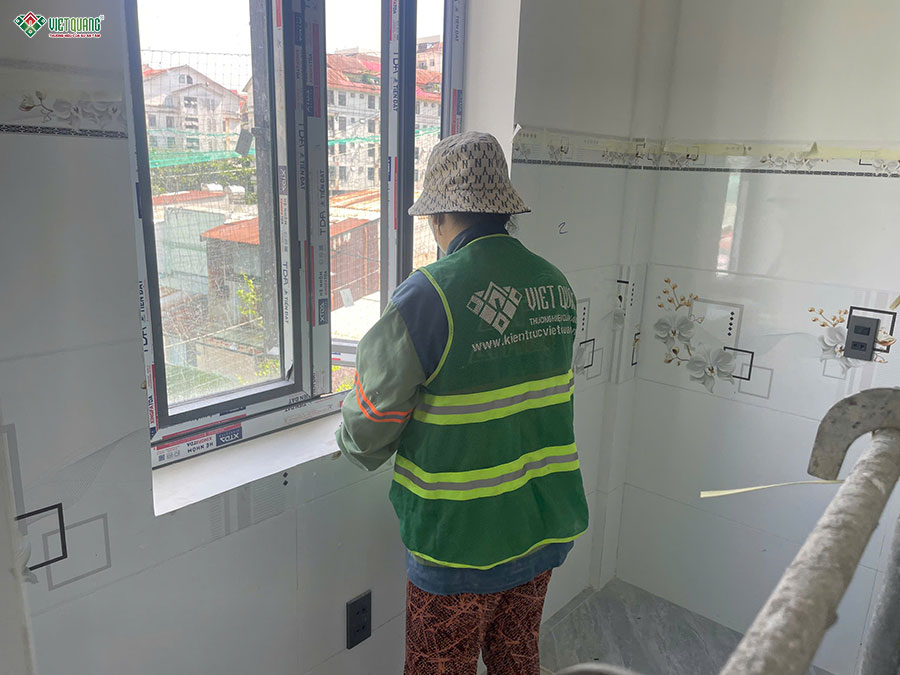 Xây dựng trọn gói nhà phố 3 tầng 4x12m cho anh Hân phường Tân Thuận Đông