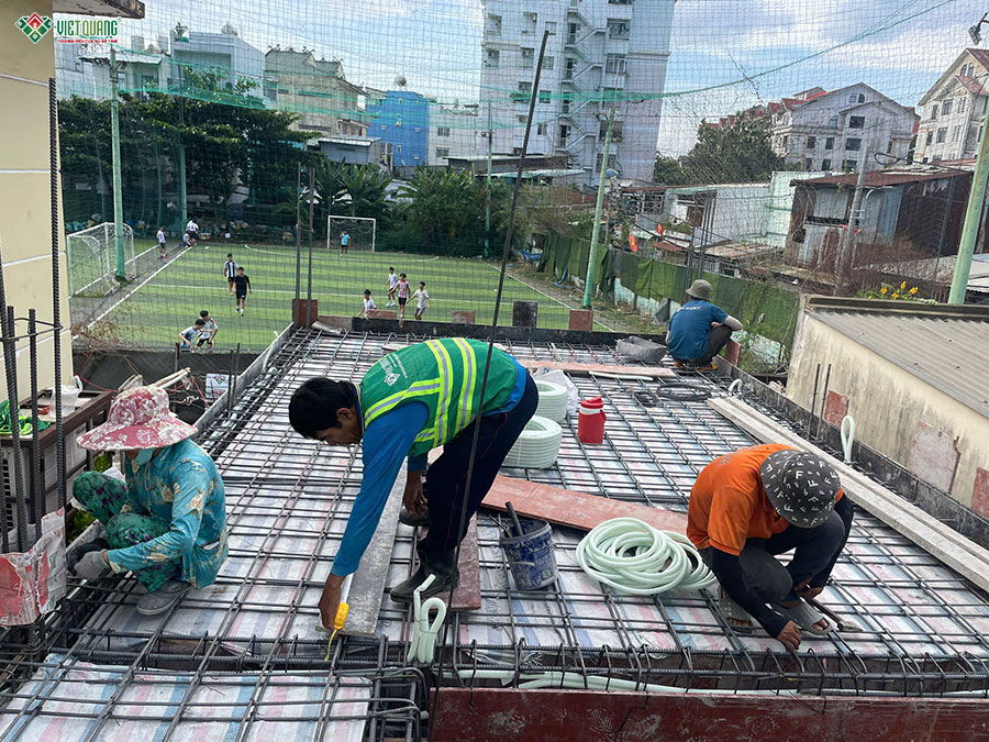 Xây dựng trọn gói nhà phố 3 tầng 4x12m cho anh Hân phường Tân Thuận Đông