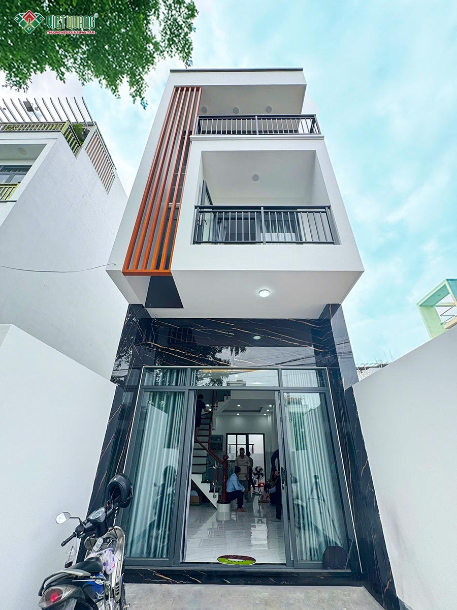 Công trình xây dựng nhà phố 3 tầng 4x13m Anh Hải ở Thủ Đức