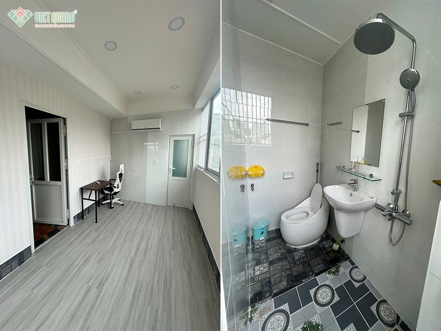Giải pháp mở rộng không gian: Việt Quang Group hoàn thiện thêm phòng mới cho gia đình chị Thư quận Bình Thạnh