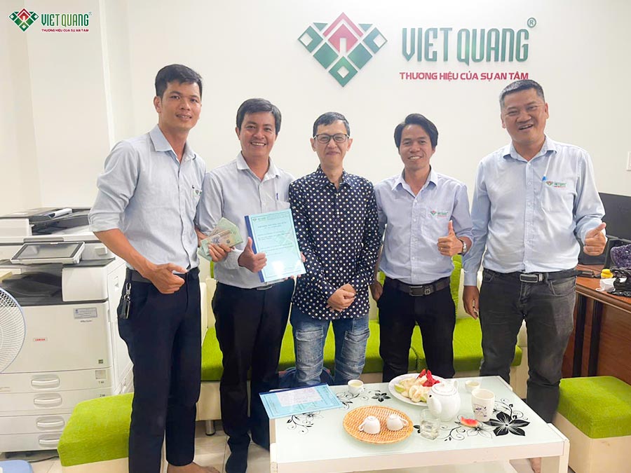 Niềm vui nhân đôi – Cuối tuần ký liền 2 hợp đồng sửa chữa nhà trọn gói cho khách hàng