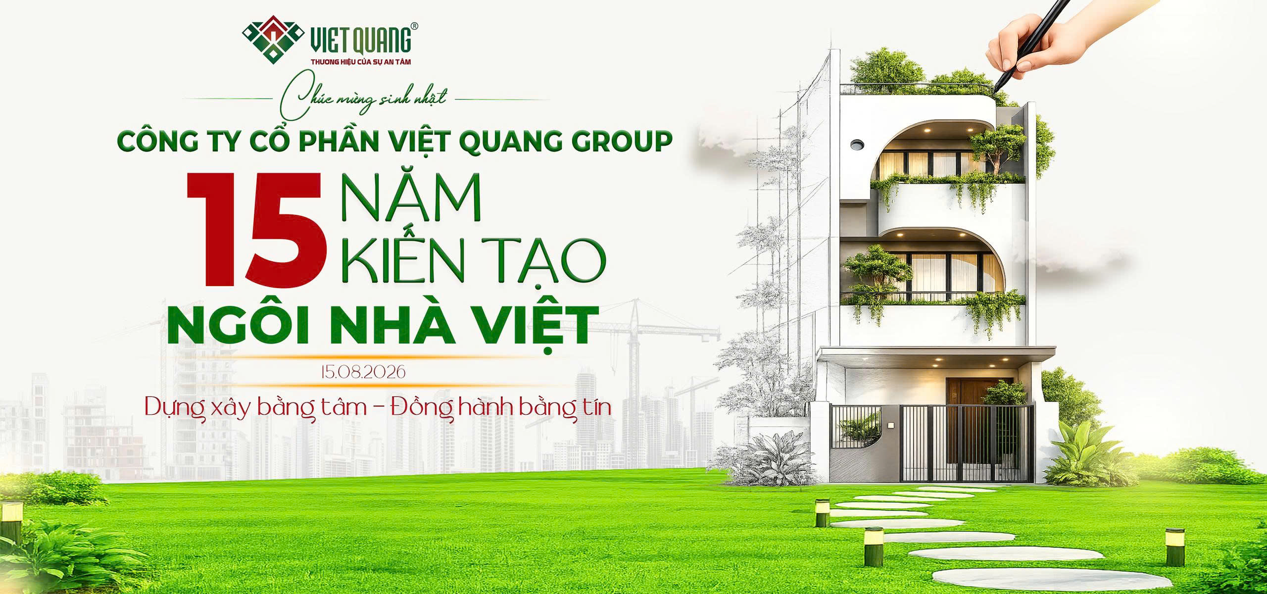 Mừng sinh nhật Việt Quang Group 14 tuổi 