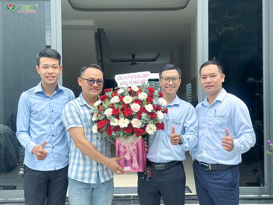 Bình Tân đón thêm một công trình khang trang: Nhà phố 3 tầng 4x16m Tx16m của gia đình anh Tín