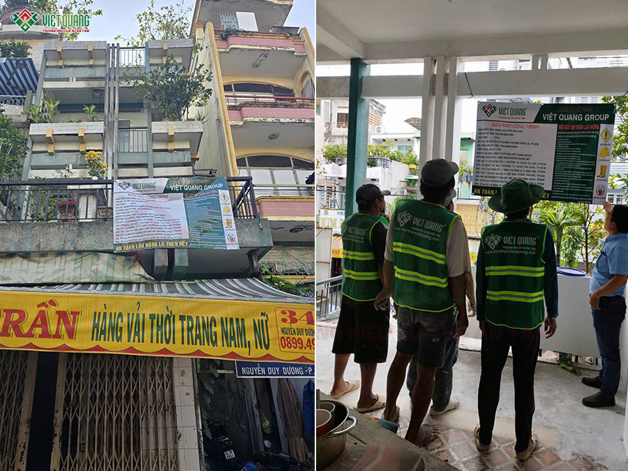 [Đang thi công] Hành trình thay đổi diện mạo nhà 1 trệt 2 lầu sân thượng cho gia đình anh Sơn tại Phường Vườn Lài, TP.HCM 