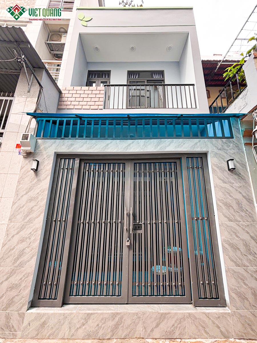 90 ngày xây dựng nhà phố 2 tầng 4x12m cho gia đình cô Tiên phường Tân Sơn Nhì TpHCM