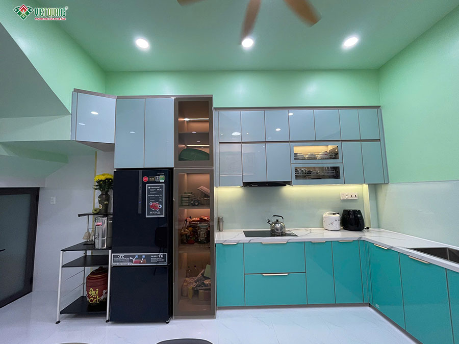 Bàn giao nhà 4 tầng cho gia đình anh Phú quận Tân Phú