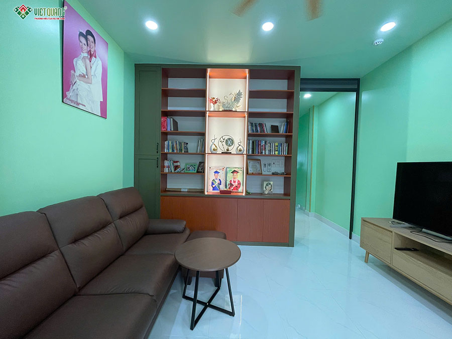 Bàn giao nhà 4 tầng cho gia đình anh Phú quận Tân Phú