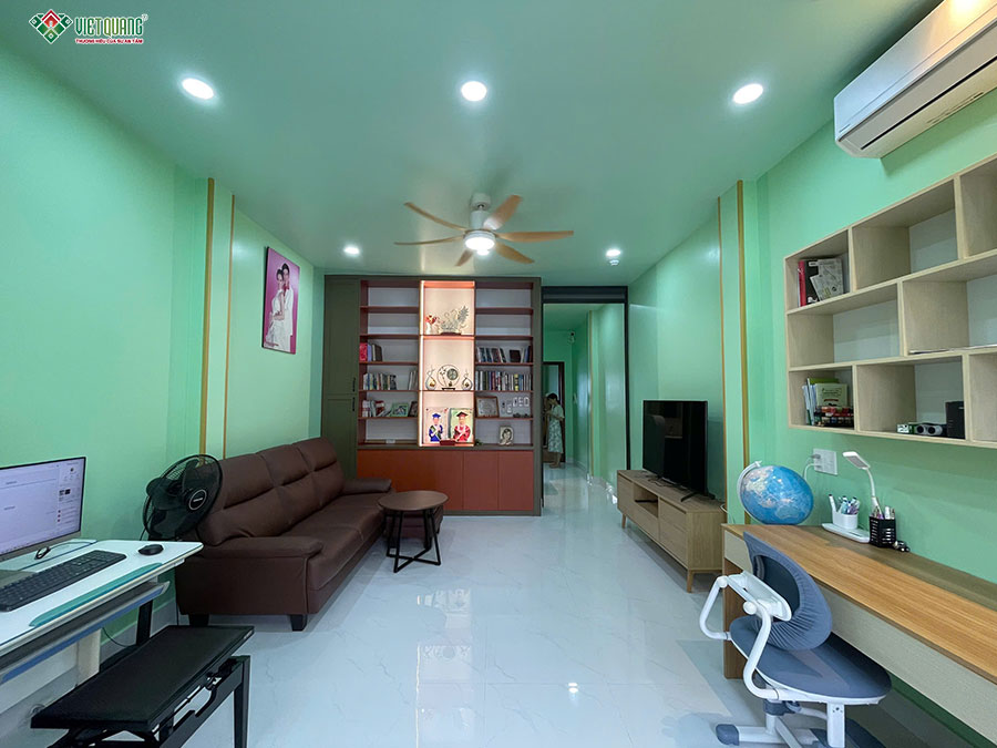 Bàn giao nhà 4 tầng cho gia đình anh Phú quận Tân Phú