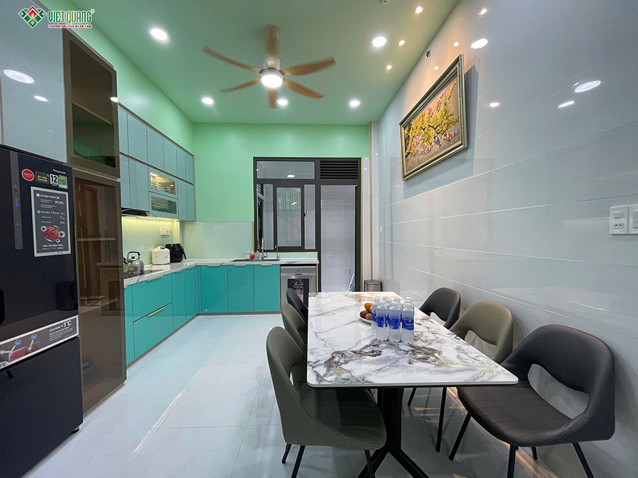 Bàn giao nhà 4 tầng cho gia đình anh Phú quận Tân Phú
