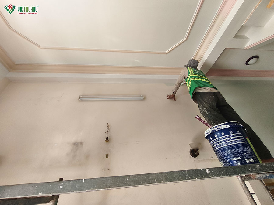 Sửa chữa nâng tầng nhà 2 tầng thành nhà 3 tầng tùm sân thượng
