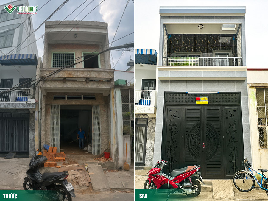 Cải tạo nhà phố 2 tầng – Tái sinh không gian sống cho gia đình anh Bảo tại quận Phú Nhuận