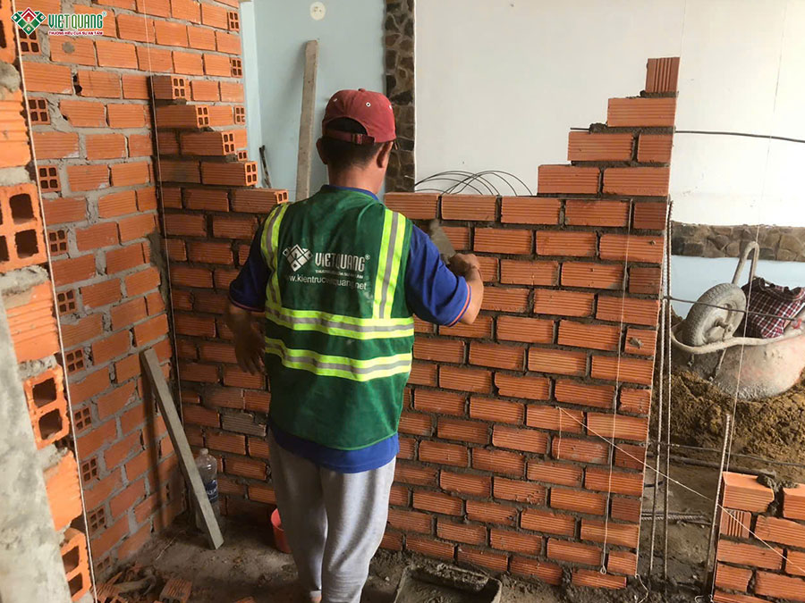 Sửa nhà trọn gói 4 tầng 5x17m anh Lộc Phường Cầu Kiệu Mới