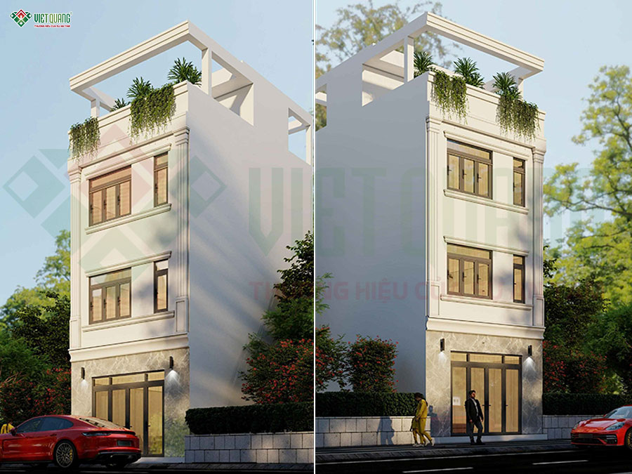 [Đang thi công] Xây dựng trọn gói nhà 3 tầng tum sân thượng 5x9m chị Liễu phường Minh Phụng, TPHCM 