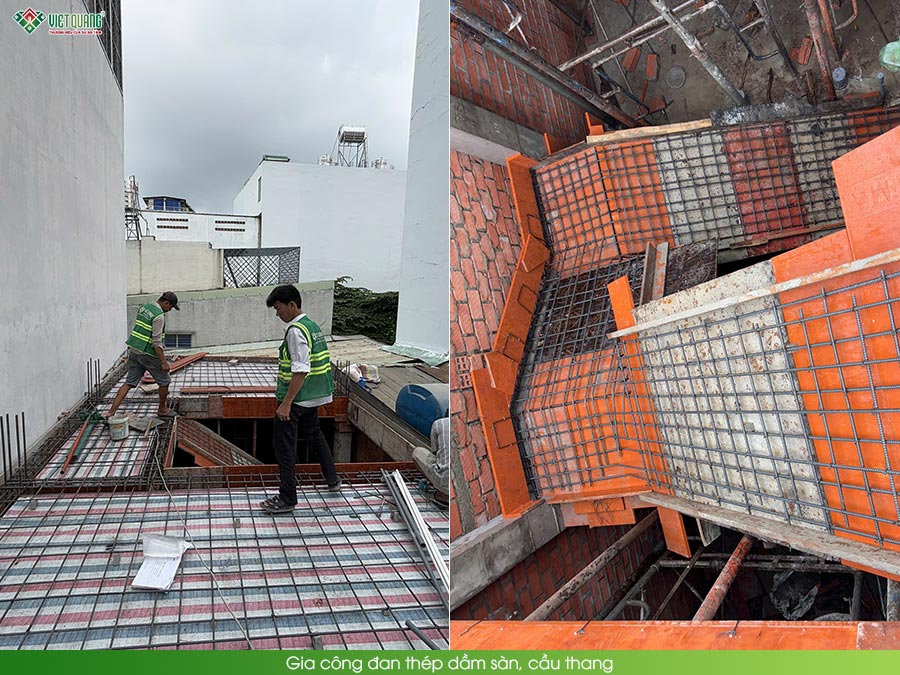 Xây dựng trọn gói nhà 2 tầng 4x12m Cô Tiên phường Tân Sơn Nhì