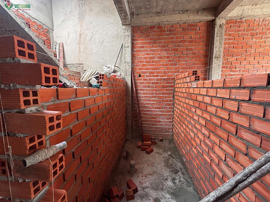 Xây dựng trọn gói nhà 2 tầng 4x12m Cô Tiên phường Tân Sơn Nhì