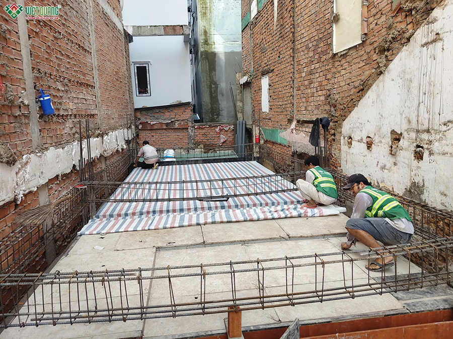 Xây dựng trọn gói nhà 4 tầng có gác lửng 4x26m