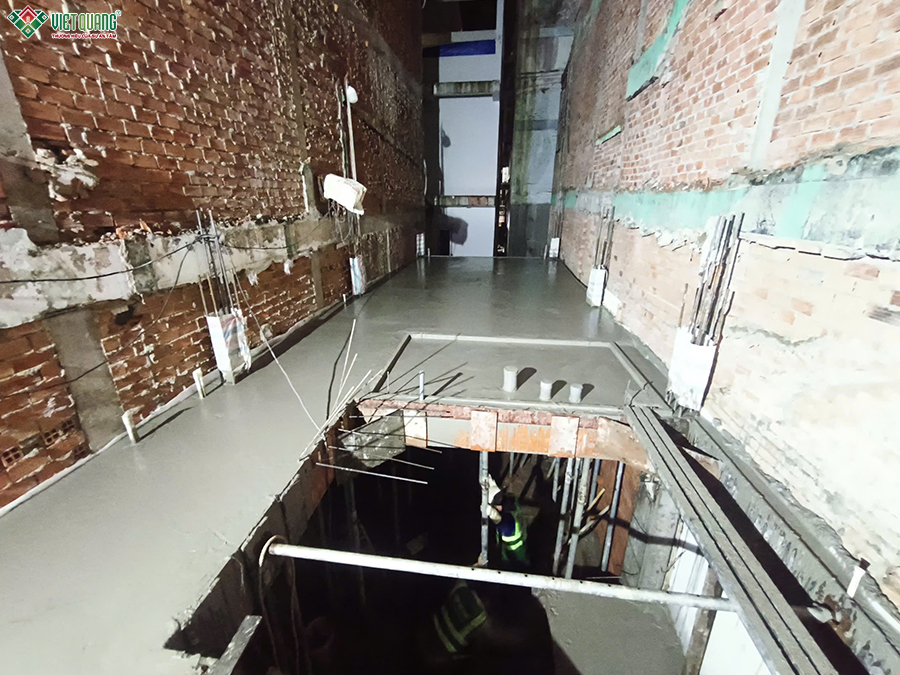 Xây dựng trọn gói nhà 4 tầng có gác lửng 4x26m