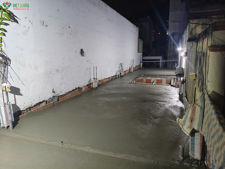 Xây dựng trọn gói nhà 4 tầng có gác lửng 4x26m