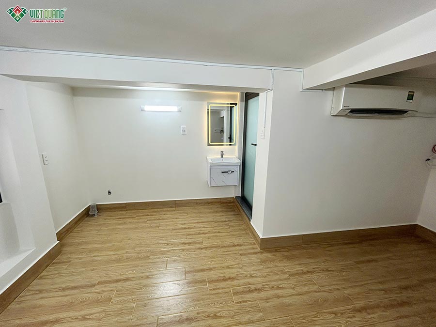 Bàn giao nhà 1 trệt 1 lầu 5x8m chị Trinh phường Phú Định