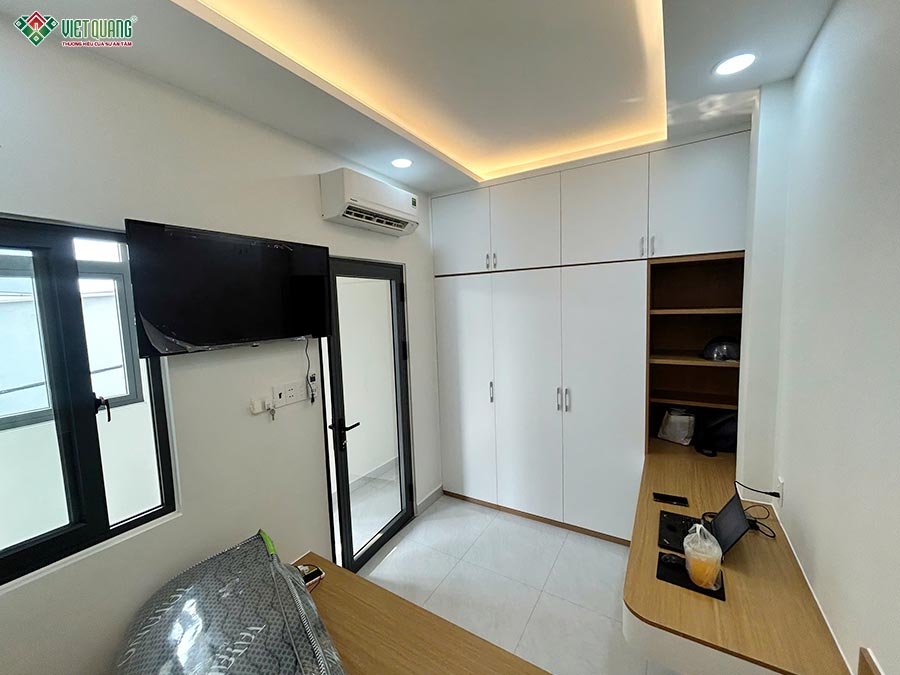 Bàn giao nhà 1 trệt 1 lầu 5x8m chị Trinh phường Phú Định