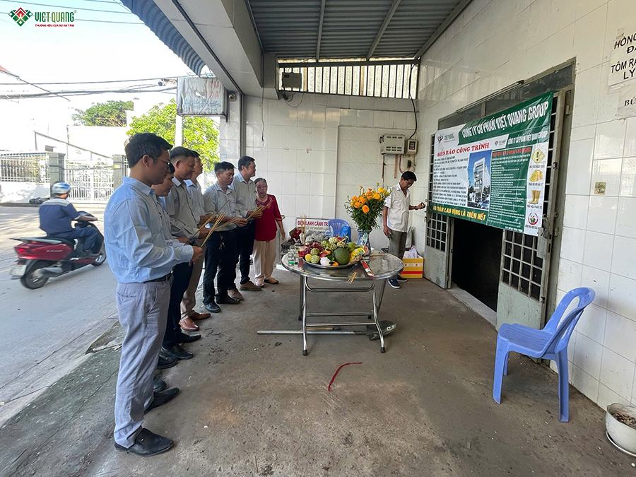 Khởi công xây nhà 1 trệt 2 lầu 6x16m