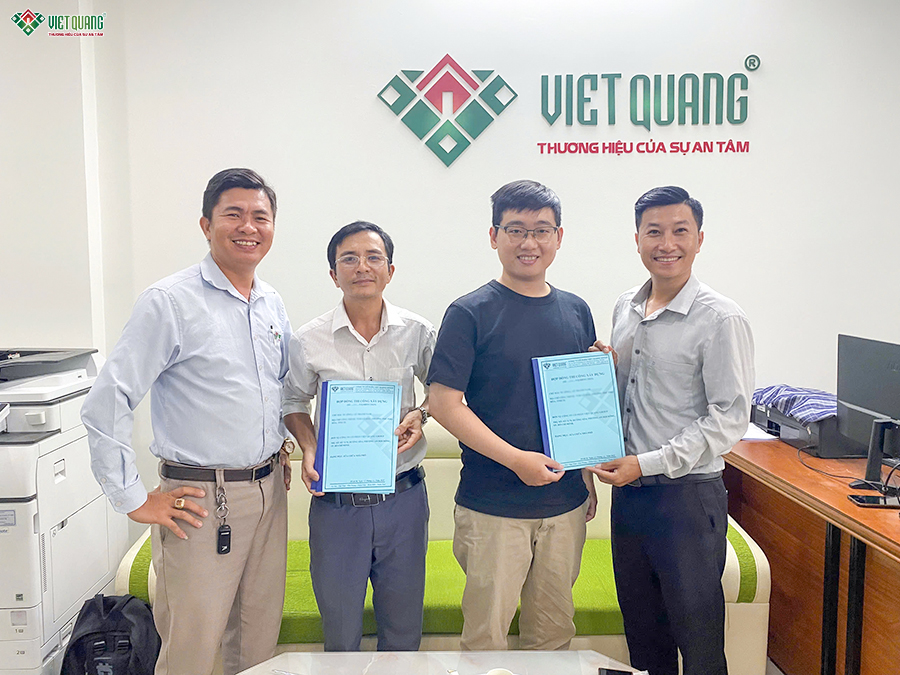 Ký hợp đồng sửa chữa nhà phố 3 tầng 4x16m phường Phú Thọ Hòa TPHCM