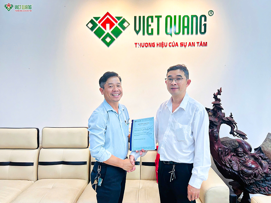 Ký hợp đồng xây dựng nhà 1 trệt 2 lầu 6x16m