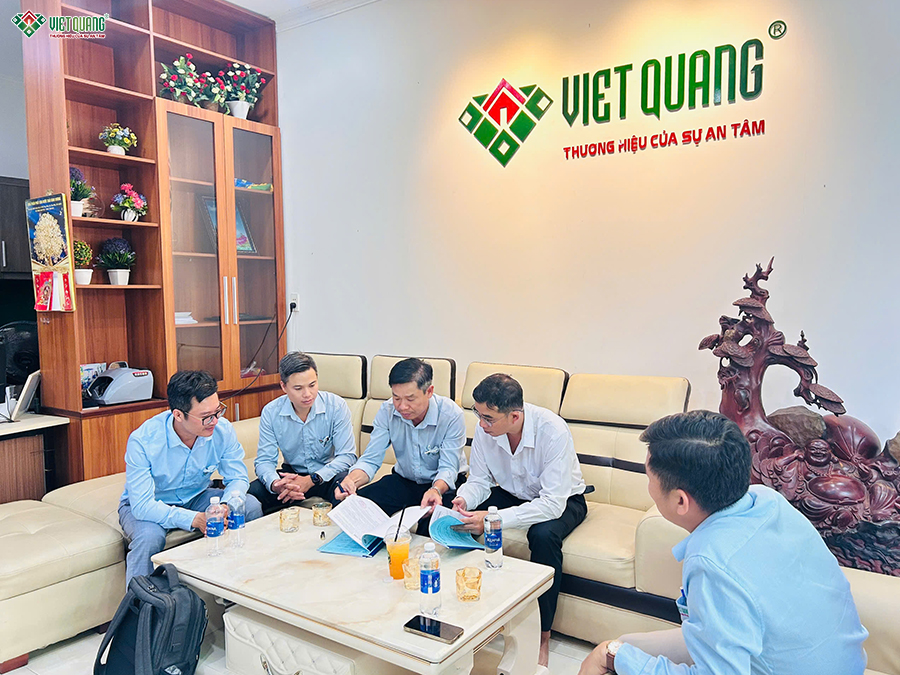 Ký hợp đồng xây dựng nhà 1 trệt 2 lầu 6x16m