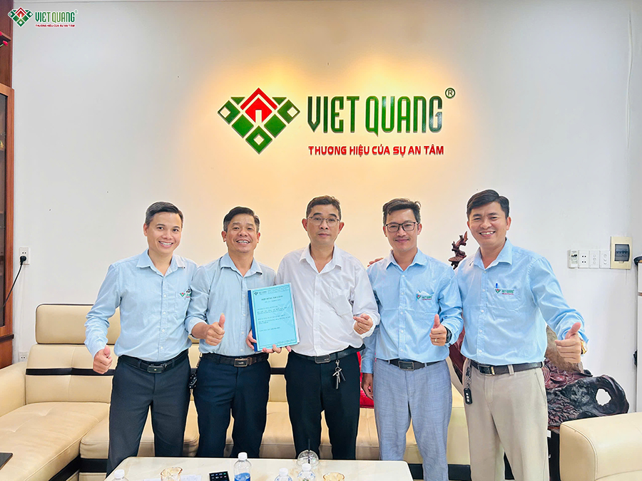 Ký hợp đồng xây dựng nhà 1 trệt 2 lầu 6x16m