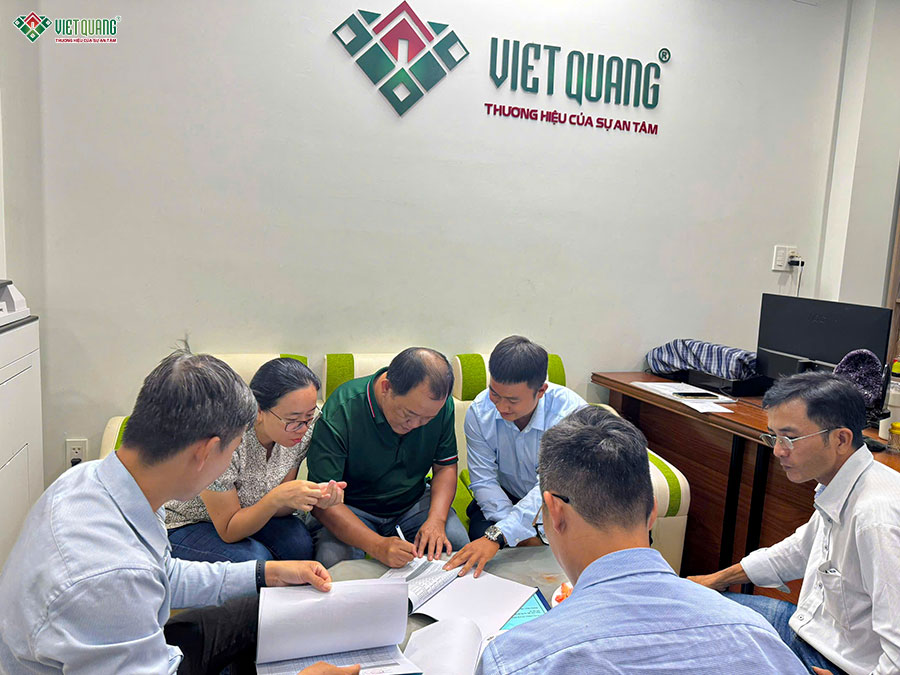 Ký hợp đồng sửa nhà trọn gói anh Chinh phường Sài Gòn