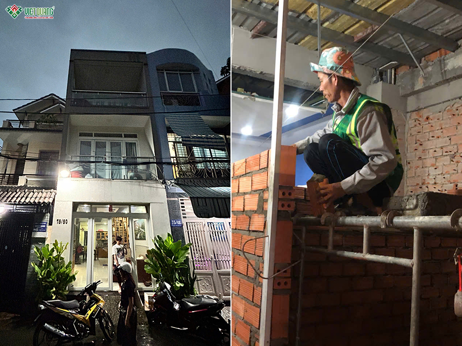 [Đang thi công] Tái sinh nhà phố 3 tầng 4x16m cùng gia đình anh Nam phường Phú Thọ Hòa, TP.HCM 