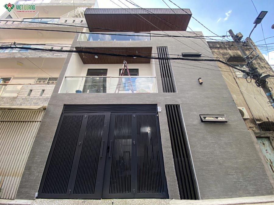 Hành trình sửa chữa trọn gói nhà phố 2 tầng sân thượng 7x13m anh Quân phường Tân Phú