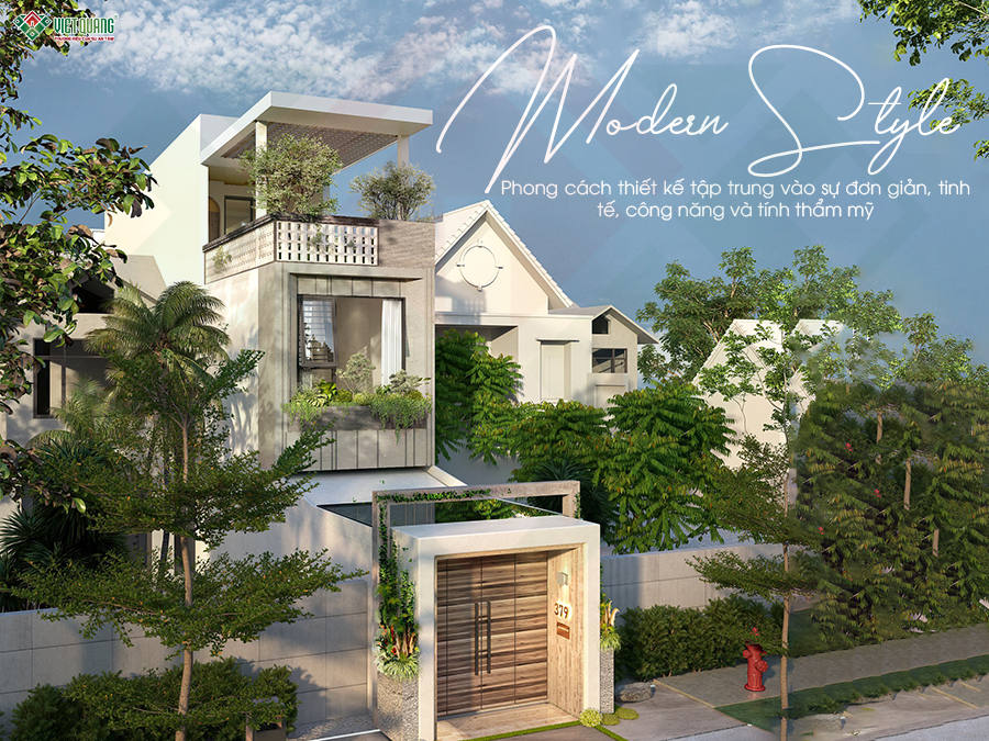 Thiết kế nội thất nhà phố 3 tầng phong cách hiện đại – Giải pháp kiến tạo không gian sống tinh gọn & đẳng cấp