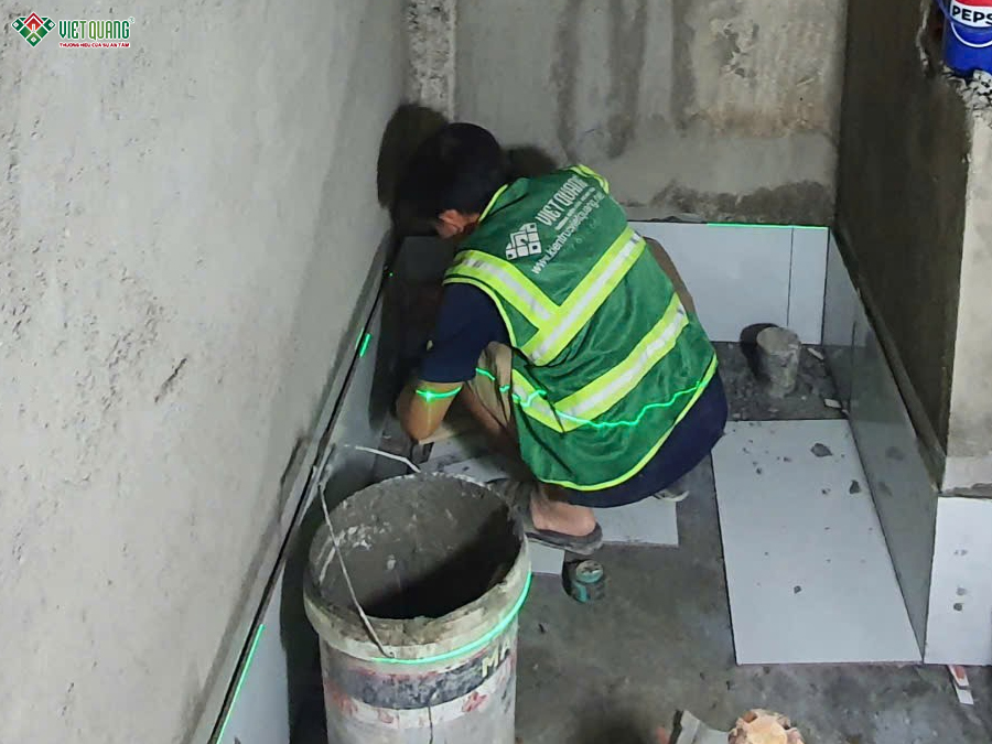 Thi công sửa chữa nhà phố 3 tầng 4x7m chị Kiều phường Bảy Hiền