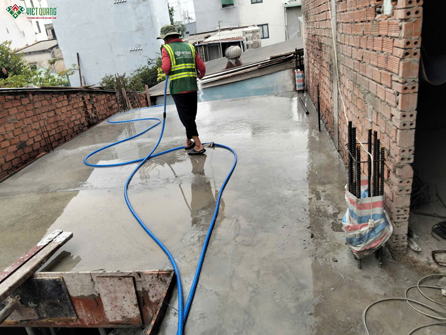 Thi công xây dựng nhà 7 tầng 5x18m tân cổ điển