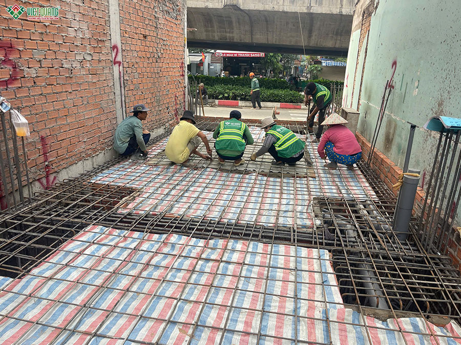 Thi công xây dựng nhà 6 tầng 5x18m tân cổ điển