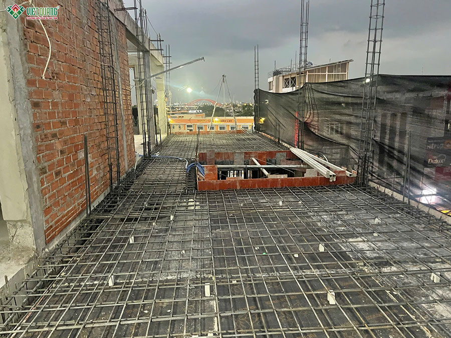 Thi công xây dựng nhà 7 tầng 5x18m tân cổ điển