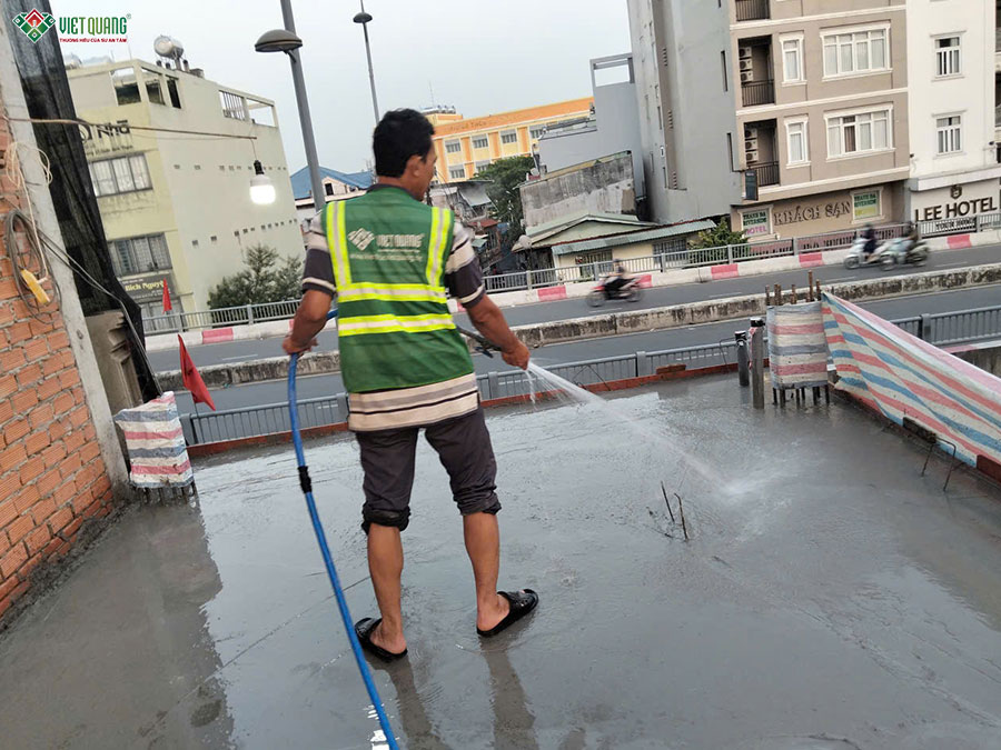 Thi công xây dựng nhà 7 tầng 5x18m tân cổ điển