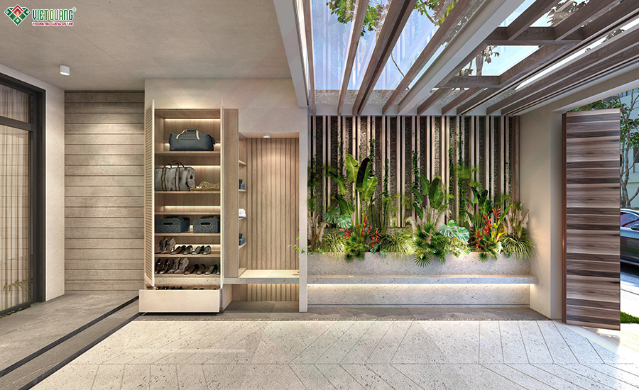 Thiết kế nội thất nhà 3 tầng 4x27m