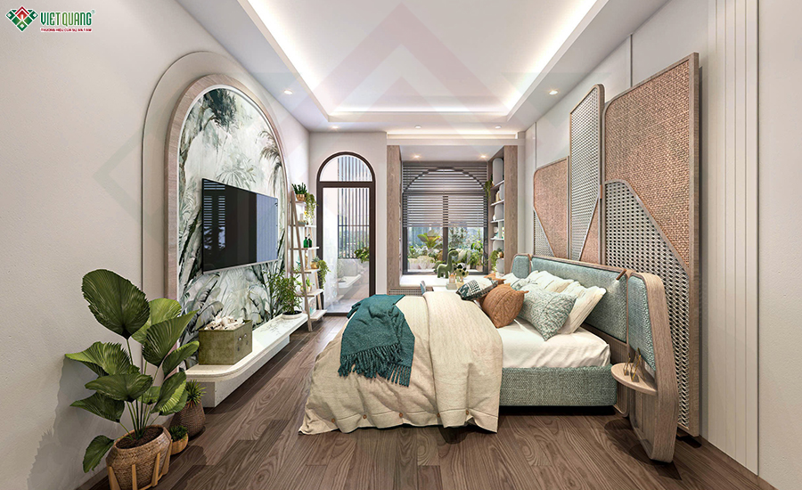 Thiết kế nội thất nhà 3 tầng 4x27m