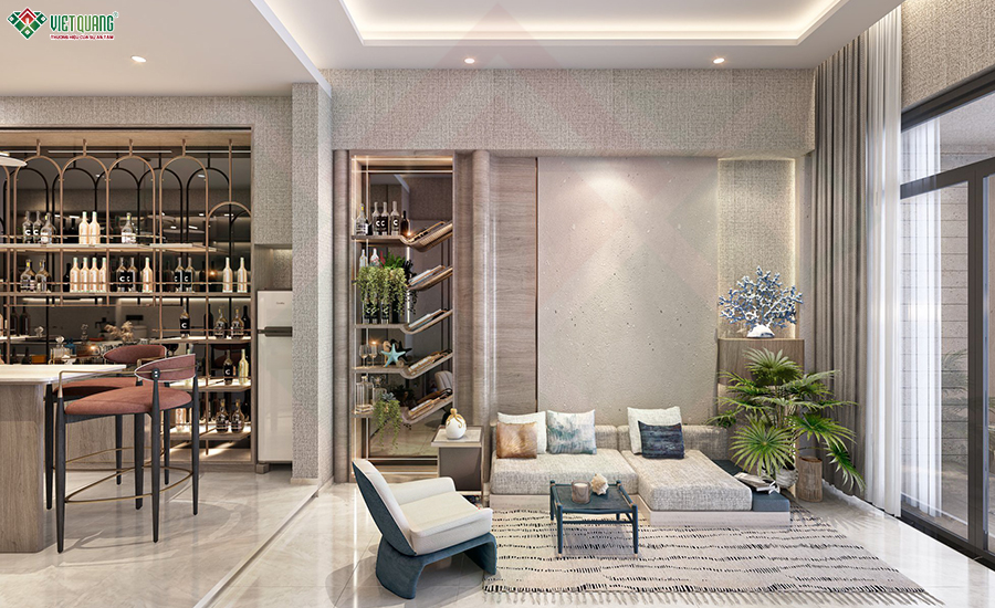 Thiết kế nội thất nhà 3 tầng 4x27m