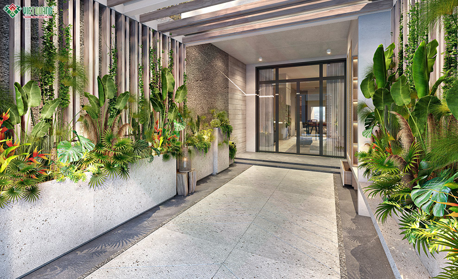 Thiết kế nội thất nhà 3 tầng 4x27m