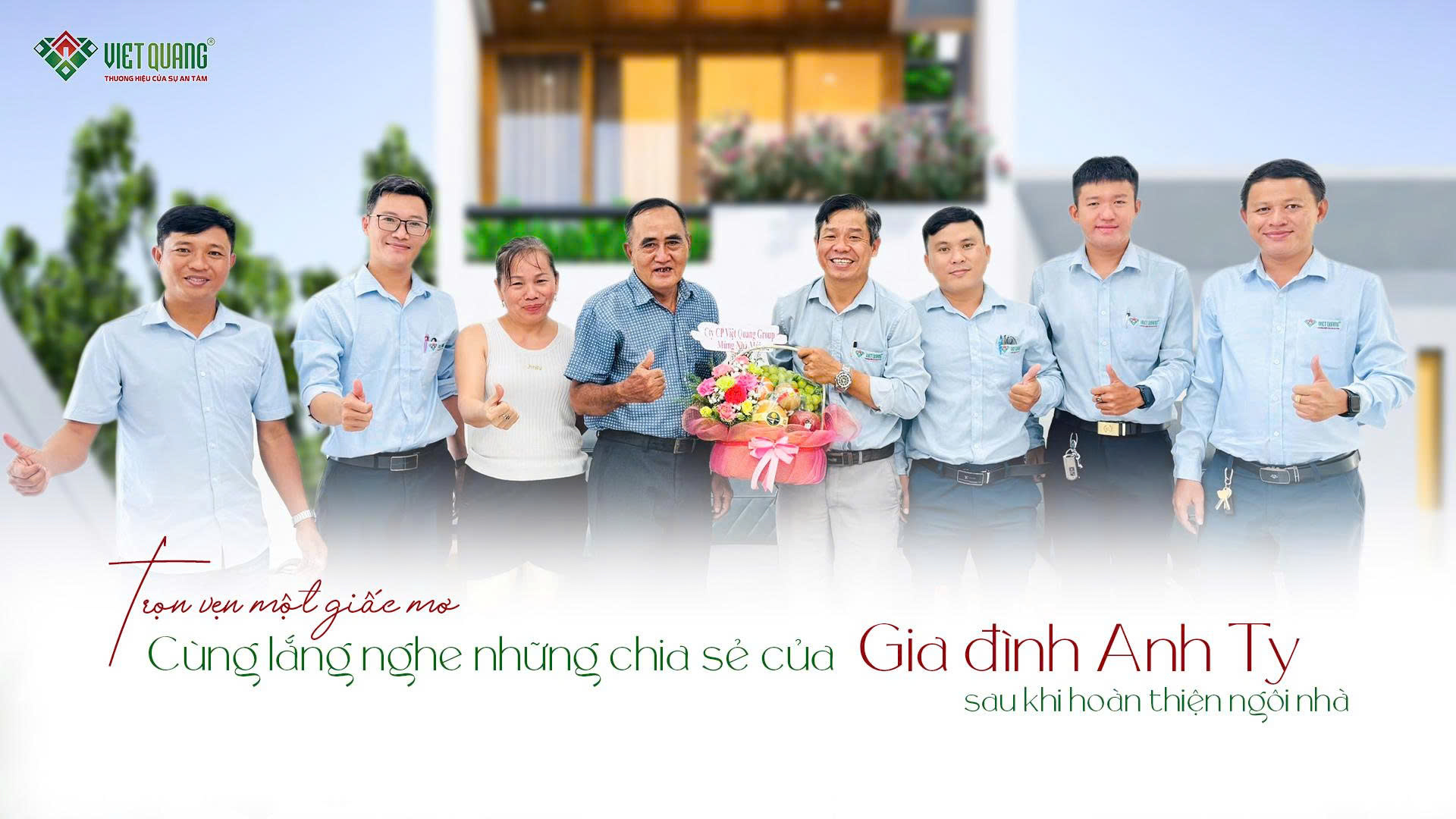 9.5/10 điểm hài lòng – Niềm vui trọn vẹn của anh Ty trong ngày nhận nhà mới