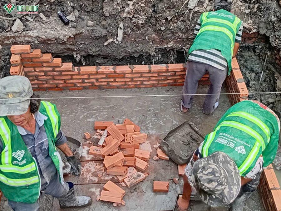 Xây dựng nhà 1 trệt 1 lầu sân thượng 5x13m