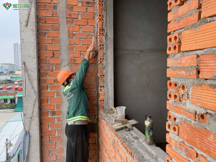 Xây dựng trọn gói nhà phố 4 tầng sân thượng 4x15m