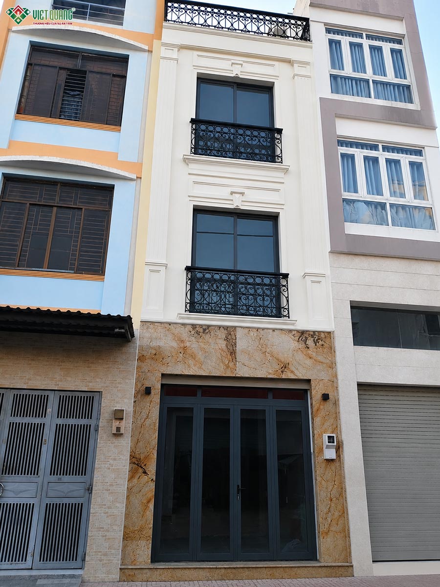 Xây nhà trọn gói 3 tầng 3.5x11m anh Dũng phường Hòa Bình TP.HCM