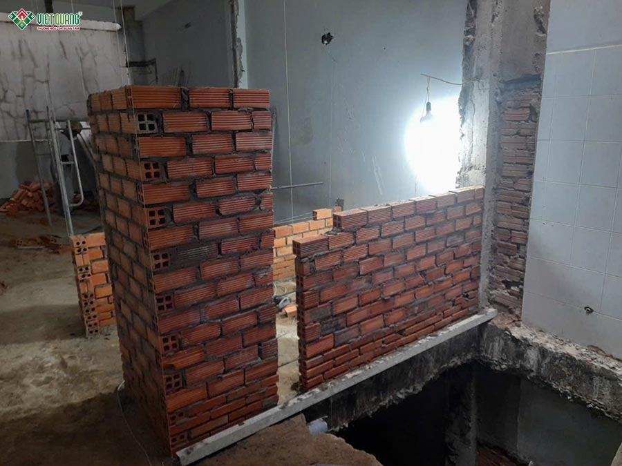 Cải tạo nâng tầng nhà 4 tầng sân thượng 4x18m phường Tân Hòa