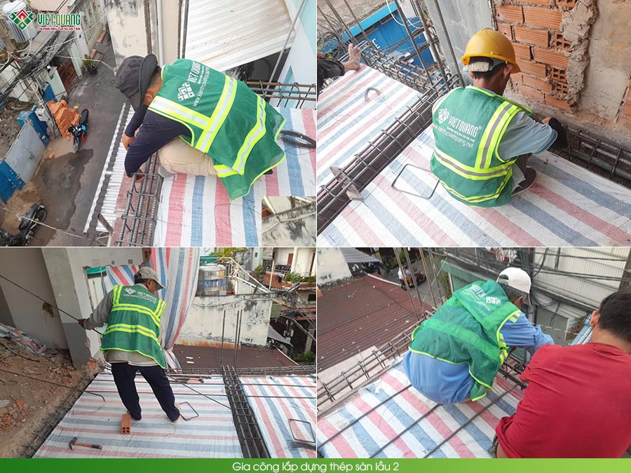 Cải tạo nâng tầng nhà 4 tầng sân thượng 4x18m phường Tân Hòa