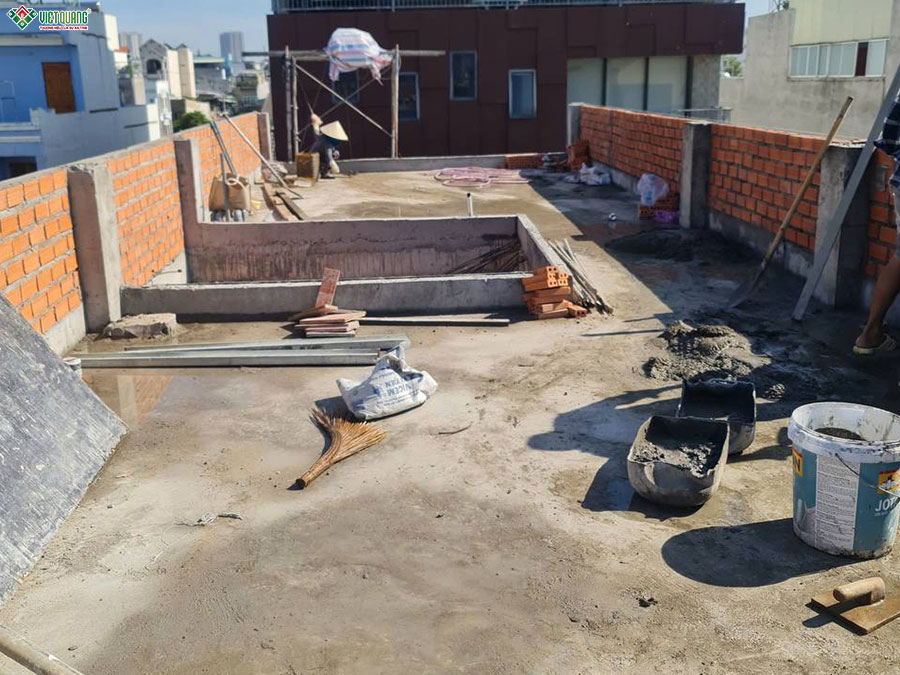 Xây dựng trọn gói nhà phố 3 tầng 5x16m anh Hà TP. Thủ Đức