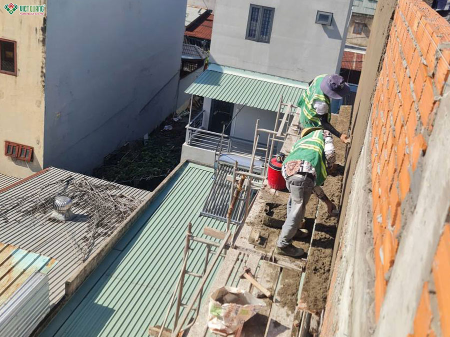 Xây dựng trọn gói nhà phố 3 tầng 5x16m anh Hà TP. Thủ Đức